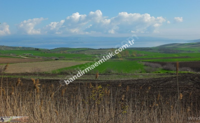 Bandırma'da Sanayi Yatırımına Uygun Denize Cepheli Satılık Arazi