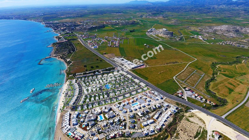 Kıbrıs İskele Boğaz Bölgesinde Denize Sıfır Bir Yaşam Sununan Yeni Projemizde Satılık  1+0 Daireler