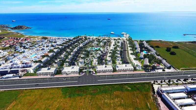 Kıbrıs İskele Boğaz Bölgesinde Denize Sıfır Bir Yaşam Sununan Yeni Projemizde Satılık  3+1 Villalar