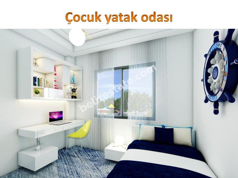 Gazimağusa Yeniboğaziçin'de yeşillin maviye karıştığı yerde satılık 2+1 daireler Habibe Çetin 05338547005