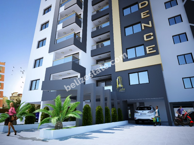 Gazimağusa merkezde yeni Rezidansta  satılık Eşyalı 2+1 daire Habibe Çetin +905338547005