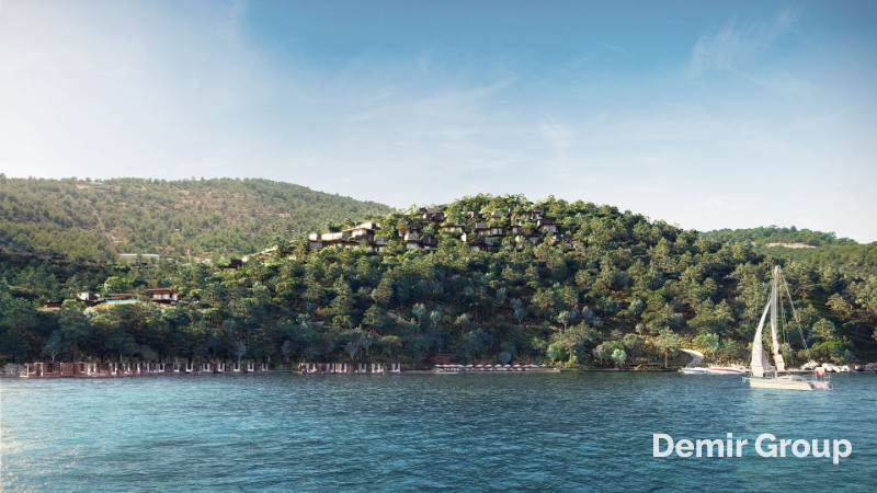 Demir Group'dan Bodrum Gölköy’de Satılık Denize Sıfır Villa