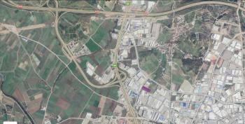 DijitalEmlak'tan DOSAB'da 14.000 m2 Kapatılabilen Satılık 9.500 m2 Sanayi İmarlı Arsa.