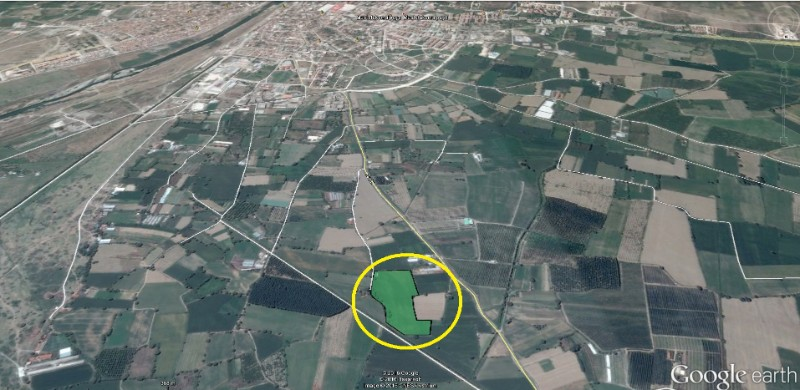 DijitalEmlak tan Mustafakemalpaşa Fevzidede de Ruhsat ve Projesi Hazır Çiftlik İmarlı Satılık 25 Dönüm Arazi.