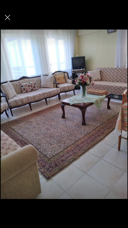 Sarımsaklıda yaz kış kiralık daire eşyalı 