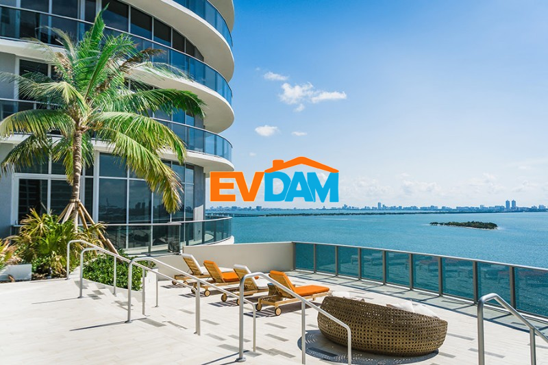 Amerika Miami'de Aria On The Bay Projesinden Satılık Lüks Rezidanslar