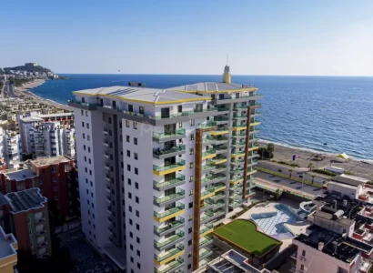 Alanya Mahmutlar'da Full Eşyalı 2+1 Denize Sıfır Daire