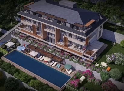 Wohnungen mit Meerblick in Bektas