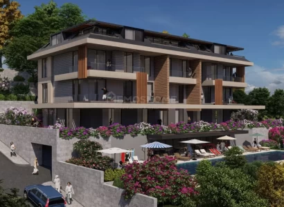 Wohnungen mit Meerblick in Bektas