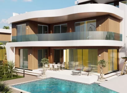 Oba'da Muhteşem Modern Villalar