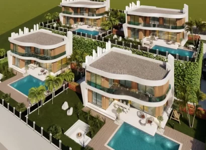 Oba'da Muhteşem Modern Villalar