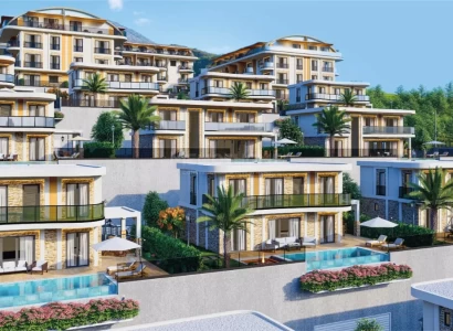 Kargıcak'ta Lüks Villalar ve Penthouse'lar