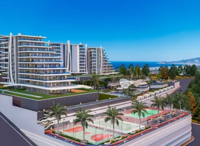 Kargıcak'ta Lüks Daireler