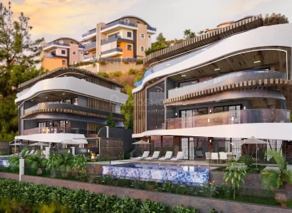 Vakre villaer i Kargicak