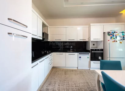 Просторная квартира 3+1 с мебелью в районе Оба