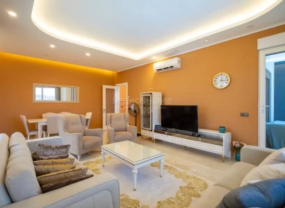 Просторная квартира 3+1 с мебелью в районе Оба