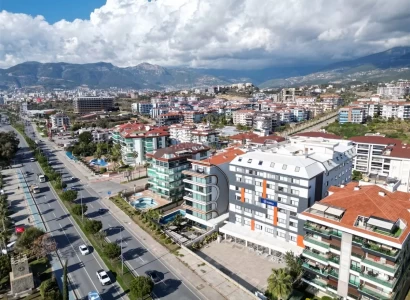 Möblierte 1+1 Wohnung am Meer