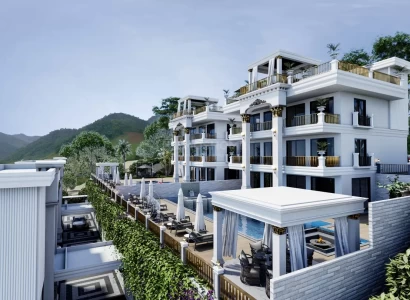 Luksusvilla med panoramautsikt Alanya