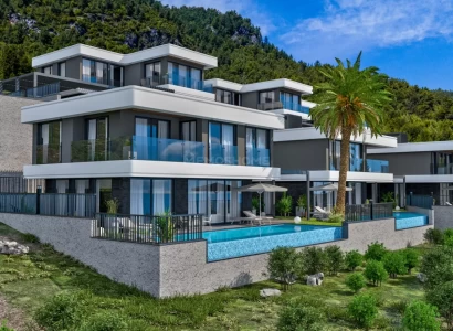 Luksusvilla prosjekt i Alanya