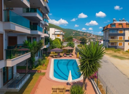 Роскошный Садовый Дуплекс Кючюкхасбахче