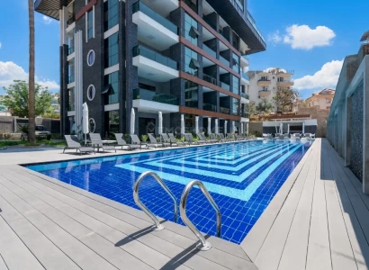 Oba Royal Garden 1+1 Apartment