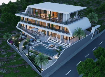 Cikcilli Ultraluksus Villa i Alanya