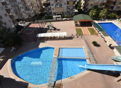 Møblert studio nær sjøen Mahmutlar