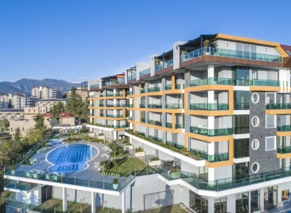 Luxury Duplex Rental Kestel Armani