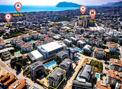 Oba Trio Park 4+1 Duplex