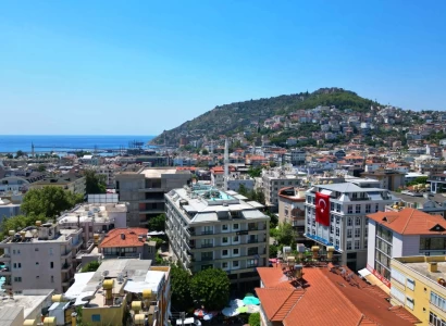 Alanya Center Furnished 1+1 Apartment