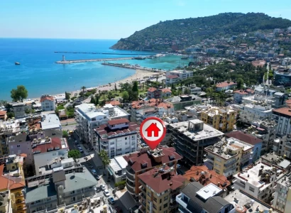 Center 3+1 Duplex Sea View Apartment