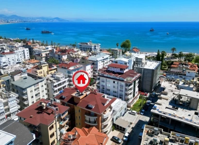 Center 3+1 Duplex Sea View Apartment