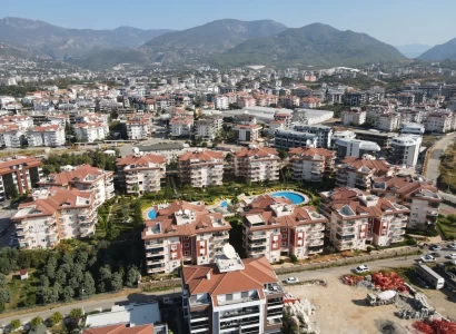 Oba’da Geniş Teraslı Lüks Dubleks