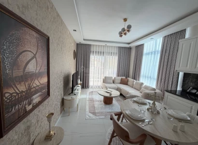Möblierte Luxus 1+1 Wohnung Oba