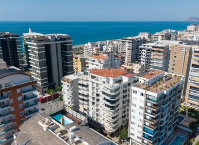 Mahmutlar 5+1 Duplex mit Meerblick
