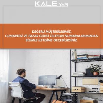 AVCILAR KALE'DEN 2+1 ANAHTAR TESLİM ARAKAT BALKONLU SATILIK DAİRE