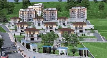 Araklı'da Dağ ve Deniz Manzaralı Lüks Satılık Daireler -Sahile 500 mt Deniz Manzaralı Villalar
