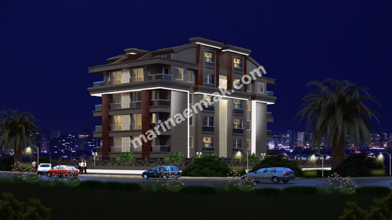 Luxus-Apartment mit 3 Schlafzimmern zu verkaufen in Konyaalti Liman