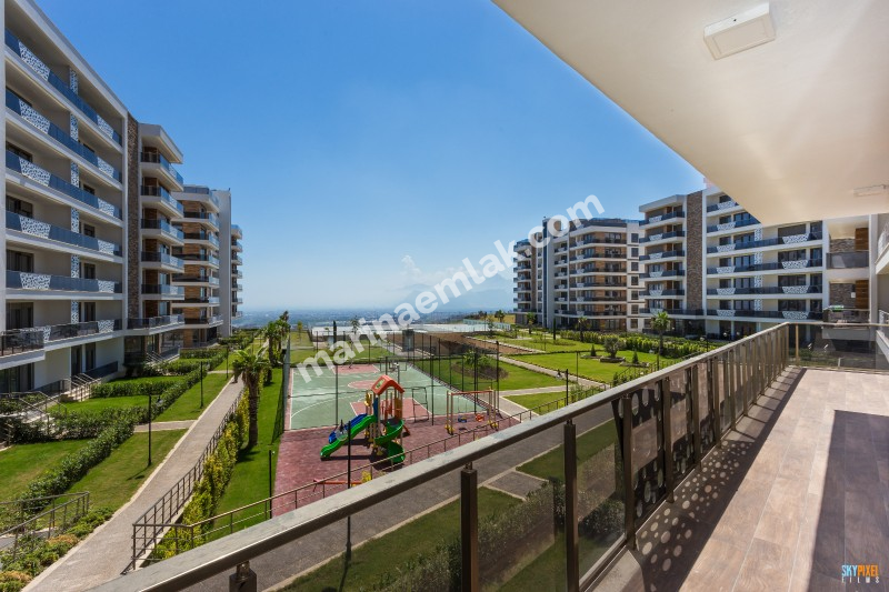 Deluxe-leilighet i Kepez Antalya 3 + 1 Rimelige priser