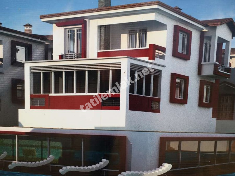 Ayvalık Sahilkent'te Satılık Lüks  6+2 villalar 