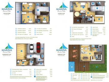 Topraktan Daire | Marina Premium Villas Projesi | KONYAALTI | ANTALYA | 28 Satılık Daire