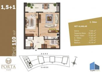 Topraktan Daire | Porta Vadi Projesi | KAĞITHANE | İSTANBUL | 76 Satılık Daire