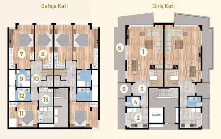 Topraktan Daire | Egeli Style Projesi | GÜZELBAHÇE | İZMİR | 18 Satılık Daire