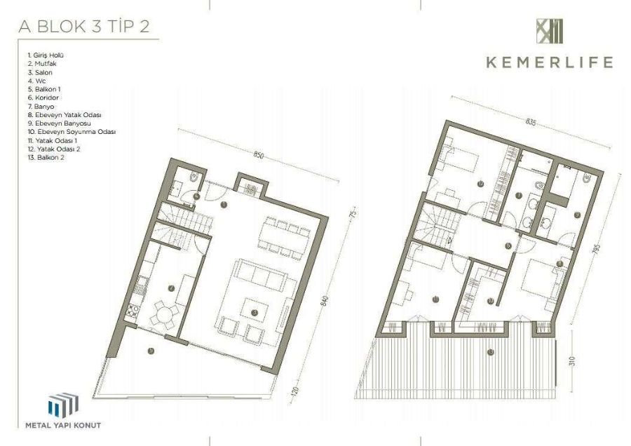 Topraktan Daire | Kemerlife 23 Projesi | EYÜP | İSTANBUL | 168 Satılık Daire