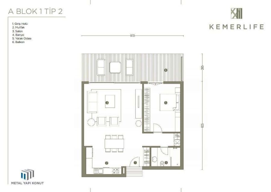 Topraktan Daire | Kemerlife 23 Projesi | EYÜP | İSTANBUL | 168 Satılık Daire