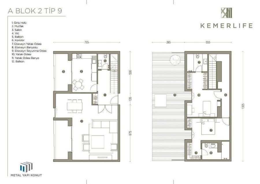 Topraktan Daire | Kemerlife 23 Projesi | EYÜP | İSTANBUL | 168 Satılık Daire