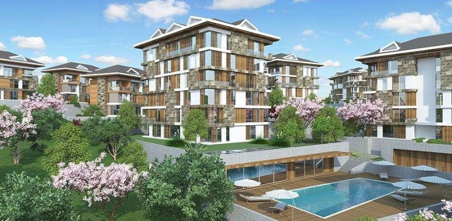 Topraktan Daire | Meriç Loft Sarıyer Projesi | SARIYER | İSTANBUL | 119 Satılık Daire