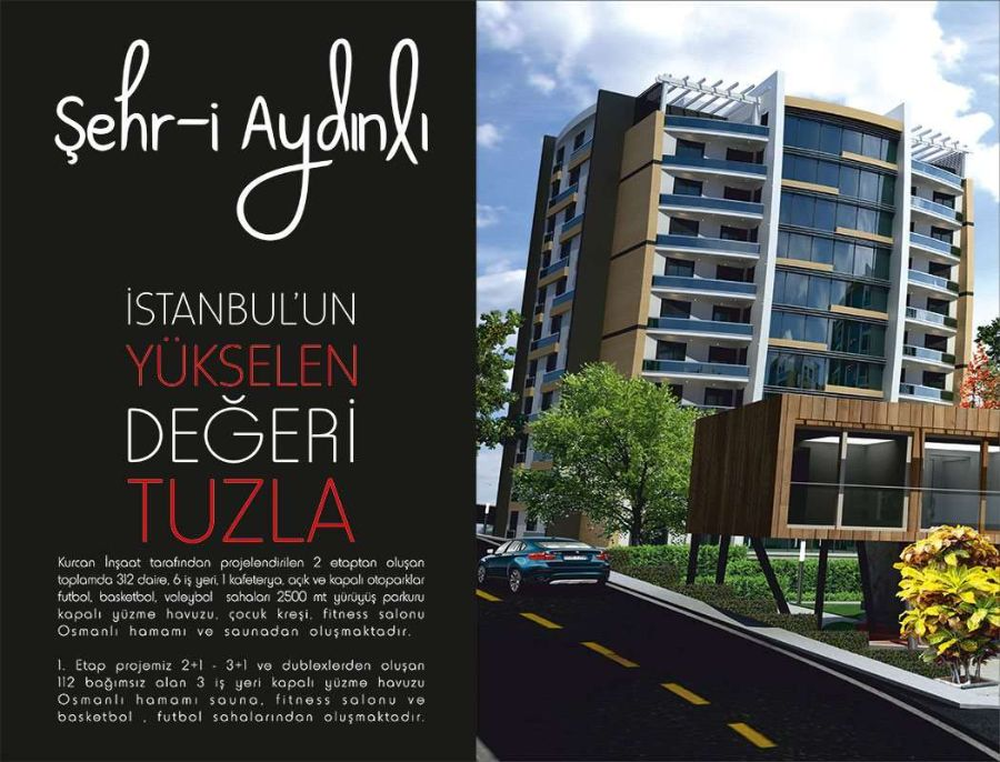 Topraktan Daire | Şehr-i Aydınlı Projesi | TUZLA | İSTANBUL | 312 Satılık Daire