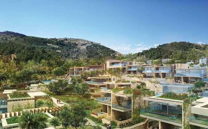 Topraktan Daire | Swissotel Residences Bodrum Hill Projesi | BODRUM | MUĞLA | 35 Satılık Daire