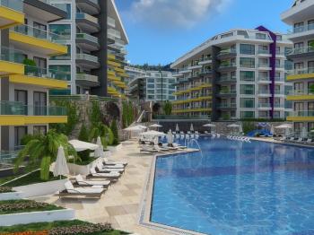 MOST LUXURY APARTMENTS AND VİLLA COMPLEX  NEAR  BEACH  IN ALANYA TURKEY 